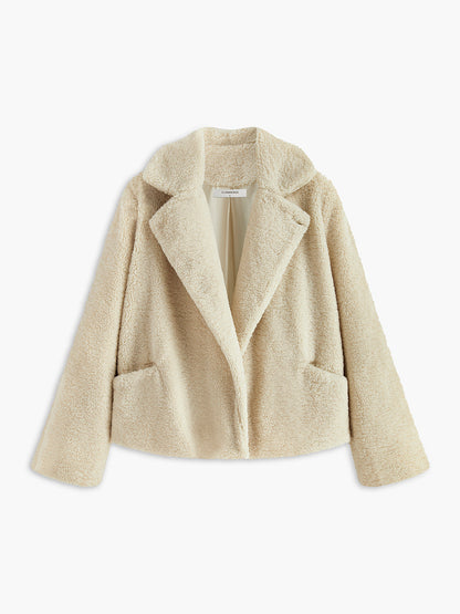 Weicher Damen Teddy Mantel Bequem - IdealeKleiden