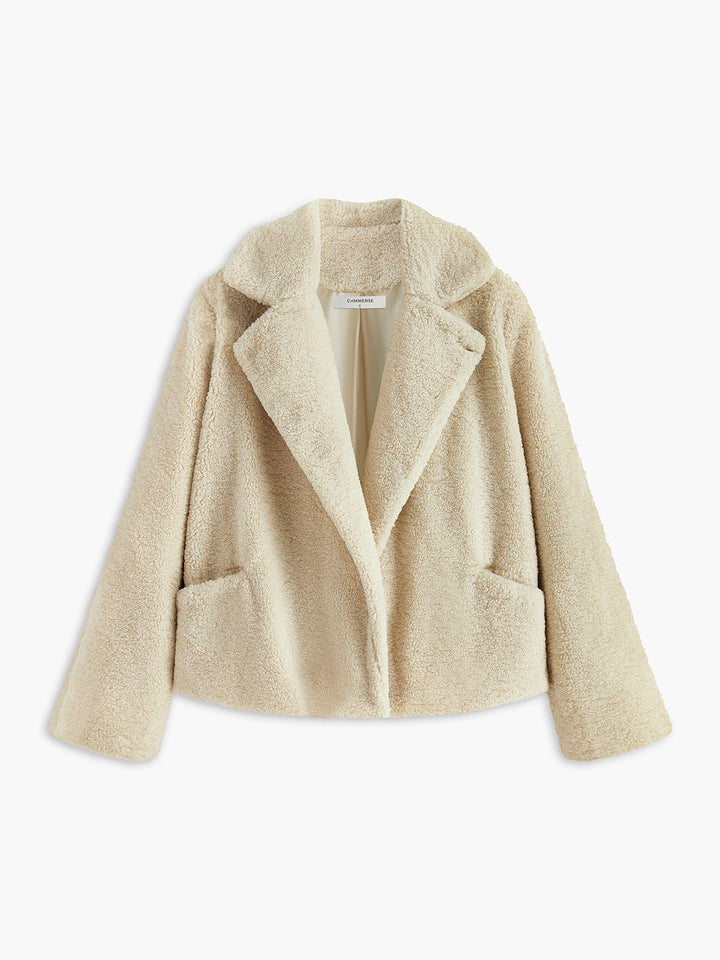 Weicher Damen Teddy Mantel Bequem - IdealeKleiden