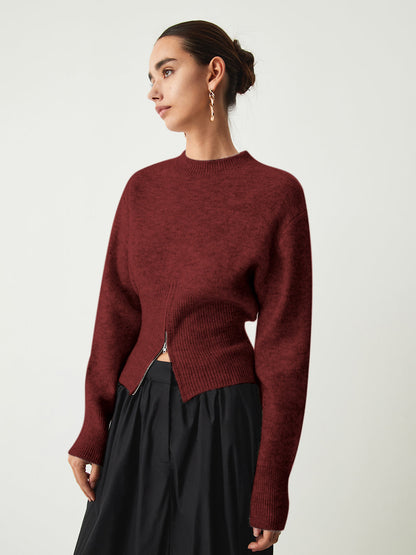 Praktische Halbzip-Jacke