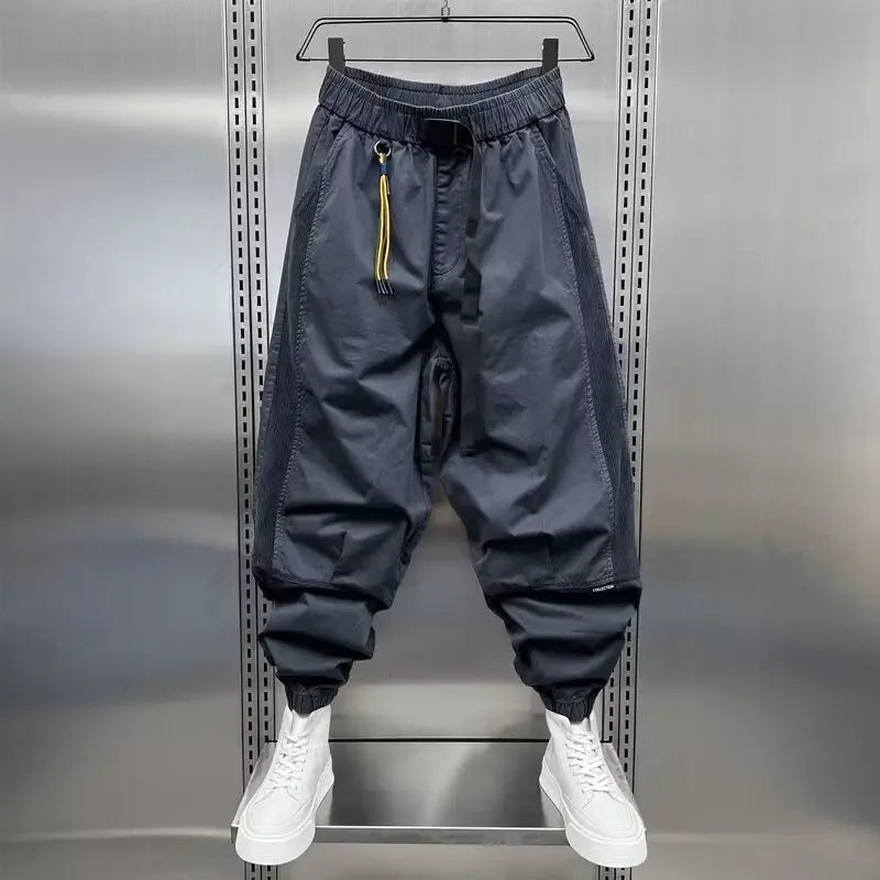 Bequeme Trainingshose Männer Lockere Passform Elastischer Bund