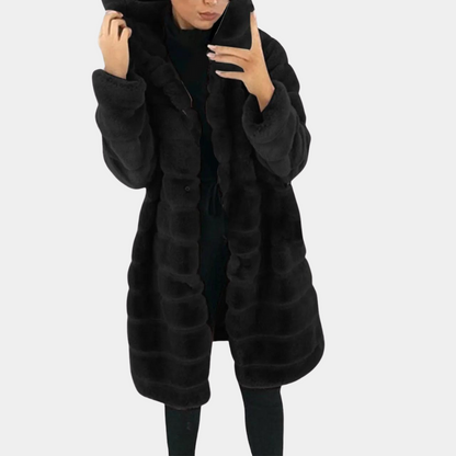 Stylische Damen Winterjacke Fleece