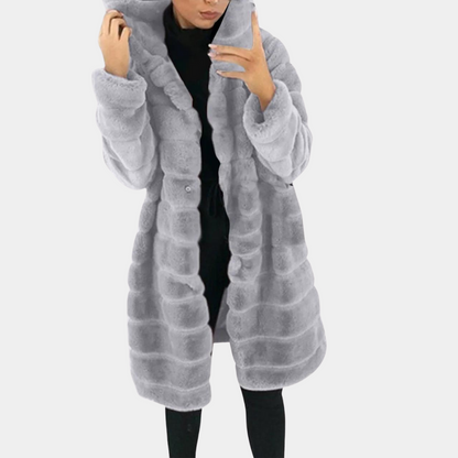 Klassische Fleecejacke Winterwarm Elegant