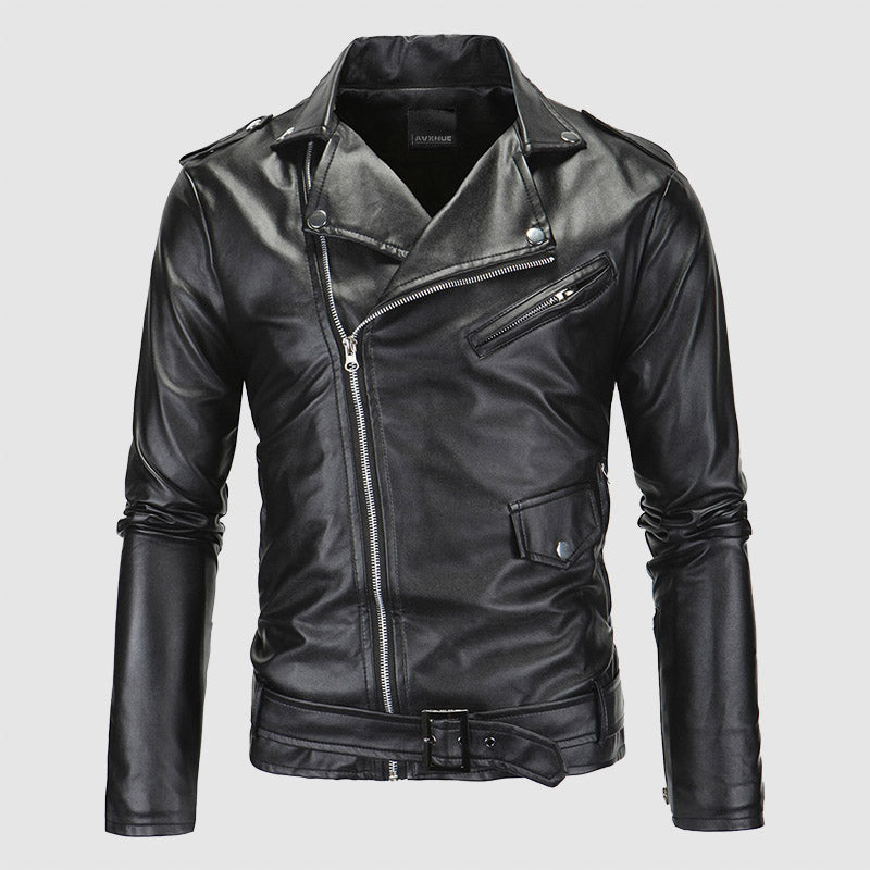 Stylische Lederjacke Urban Chic