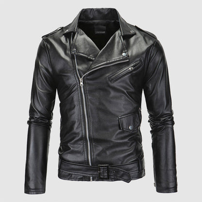 Stylische Lederjacke Urban Chic