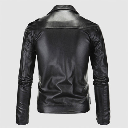 Stylische Lederjacke Urban Chic - IdealeKleiden