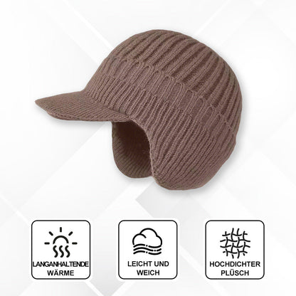 Warme Winterschutzmütze Skandinavisch Unisex