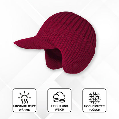 Warme Winterschutzmütze Skandinavisch Unisex