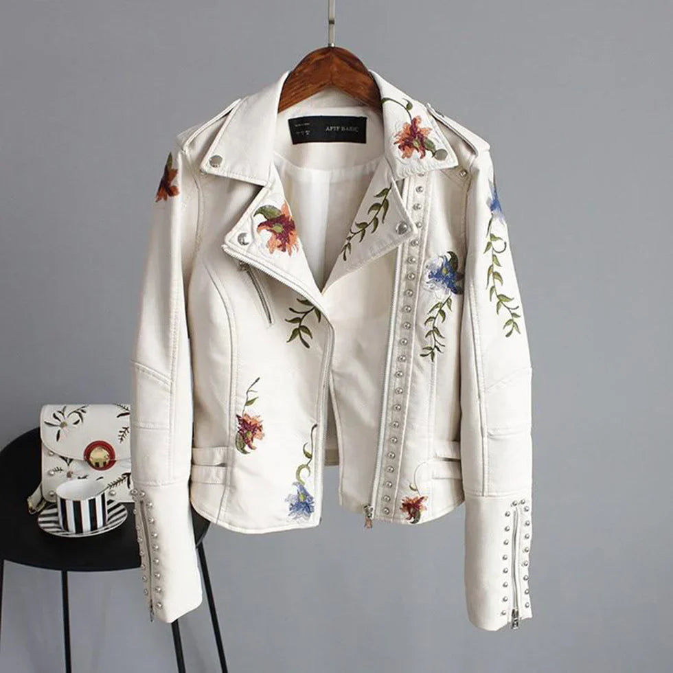 Blumen Damenjacke Elegant Style - IdealeKleiden