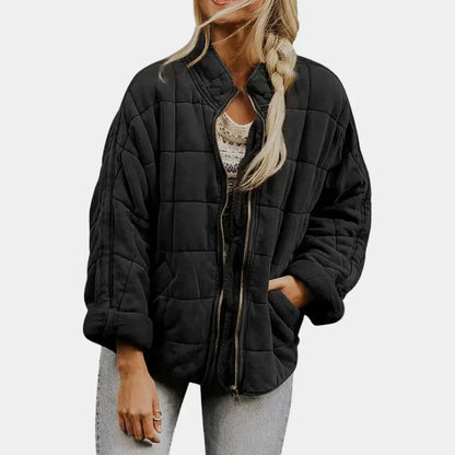 Damenjacke Herbst Modern Schwarz