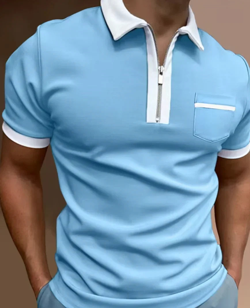Herren Poloshirt Klassisch Elegant Design