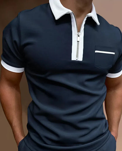 Herren Poloshirt Klassisch Elegant Design