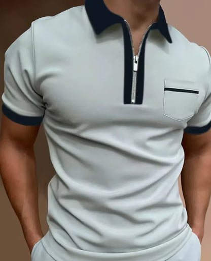 Herren Poloshirt Klassisch Elegant Design