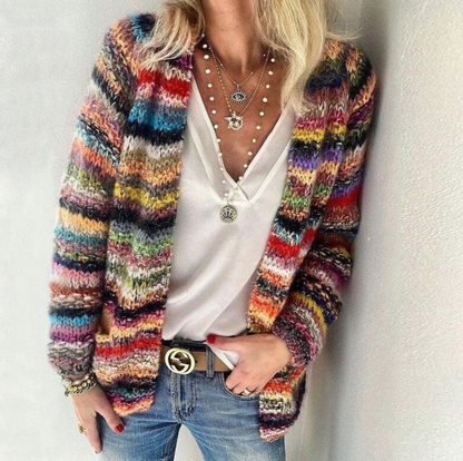 Stilvoller Strickcardigan Frauen Jessika Trend - IdealeKleiden