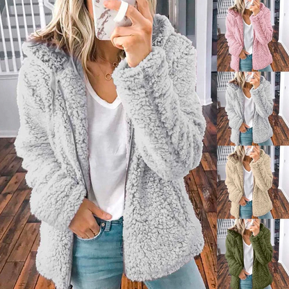 KARLA - Stylische Damenjacke Weich und Warm - IdealeKleiden