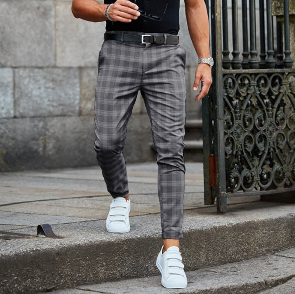 Bequeme Casual Hose Modern Stil - IdealeKleiden