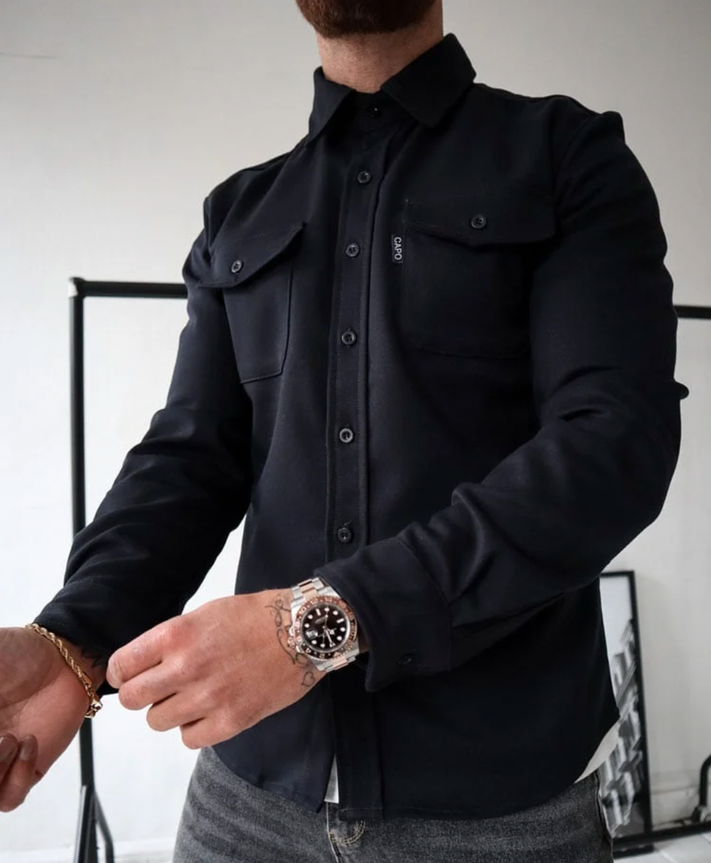 Herren Herbstjacke Stilvoll Wasserabweisend
