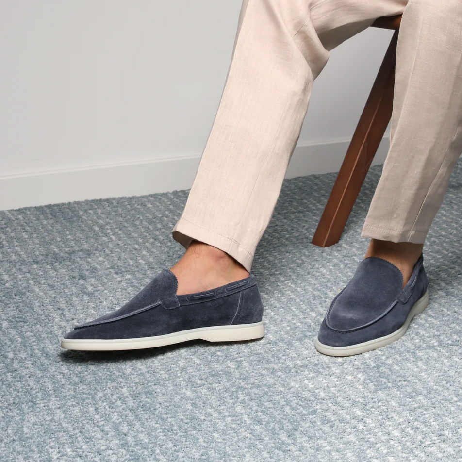 Stylische Leder Loafer Schuhe für Männer - IdealeKleiden