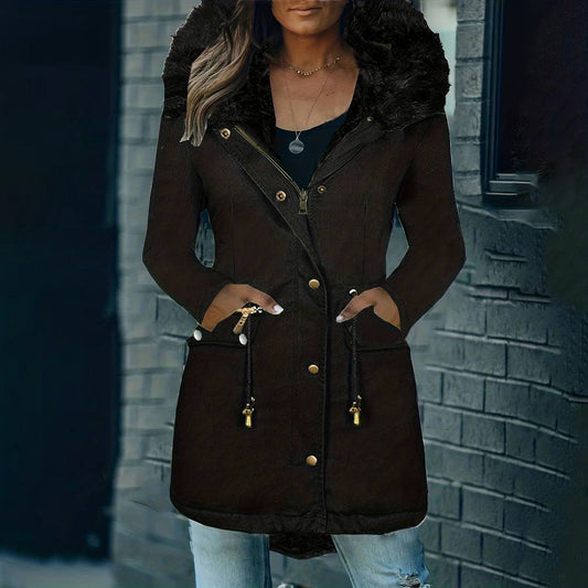 Stilvolle Damenparka Warm & Elegant - IdealeKleiden