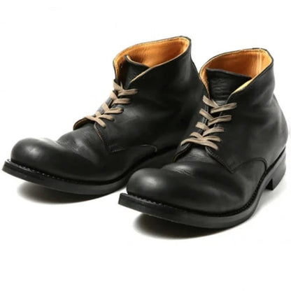 Robuste Herrenstiefel Klassik Leder - IdealeKleiden