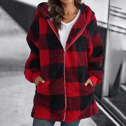 Übergroßer Kapuzenpullover Luxus Fleece