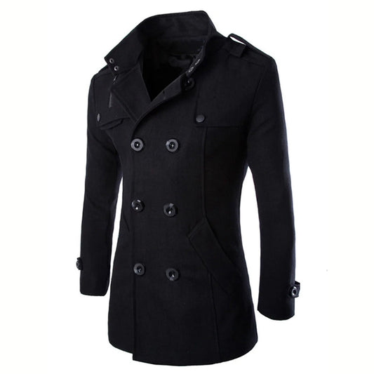 Elegante Damenjacke Wolle Taillierte Form - IdealeKleiden