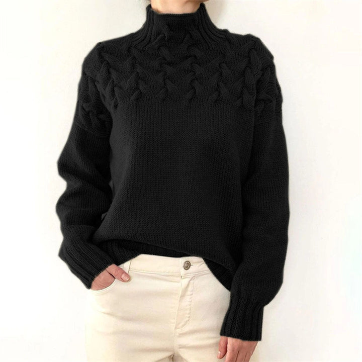 Strickpullover Damen Modern Langarm