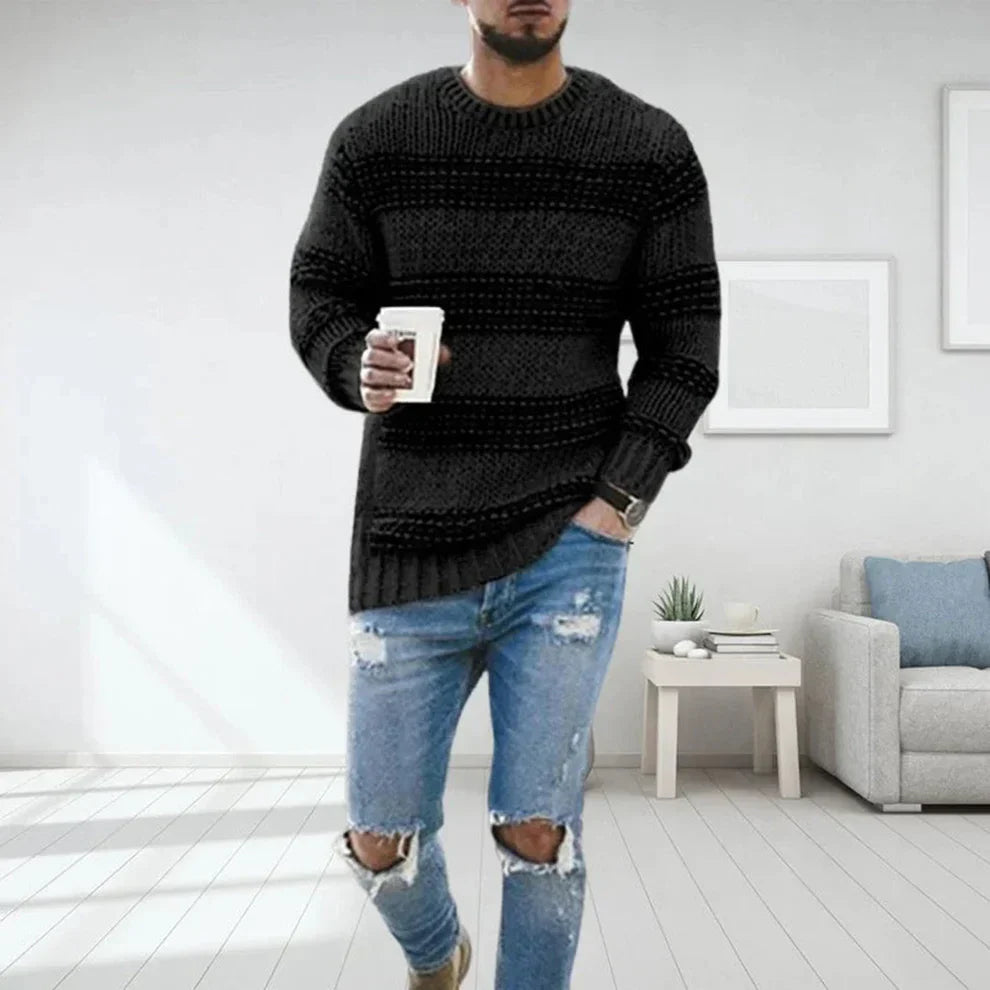 Carlo Herren Pullover Weich Strick