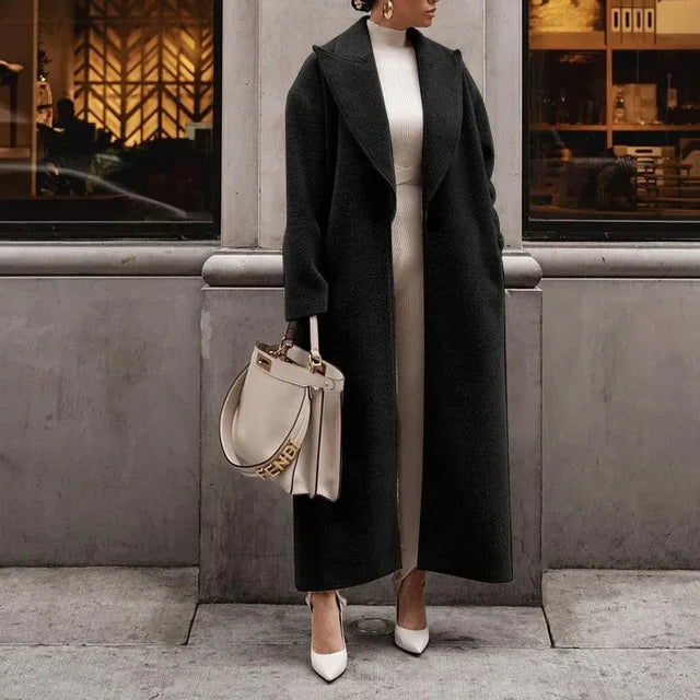 Damen Wintermantel Große Größen Lässiger Style - IdealeKleiden