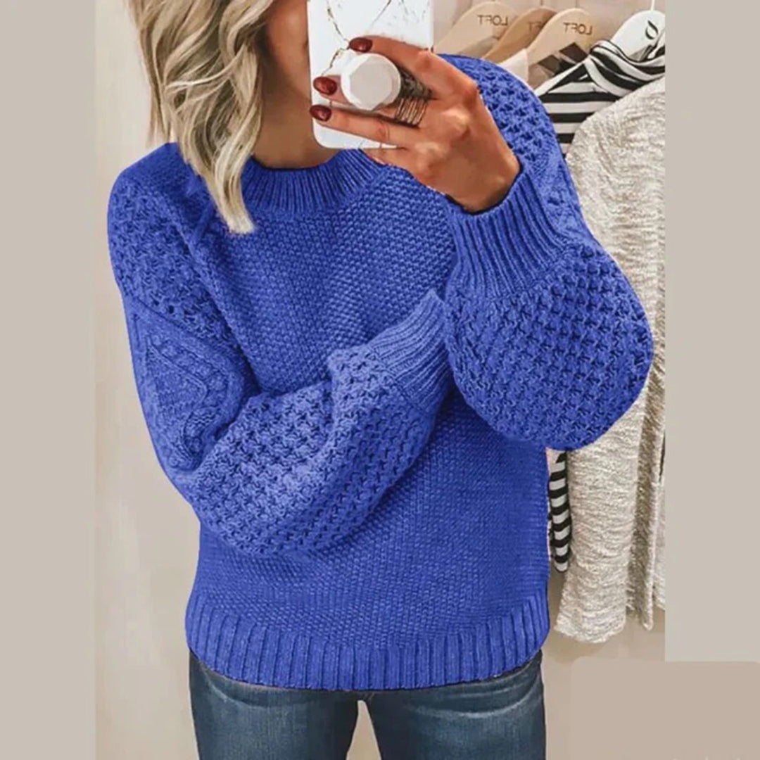 Dickes Strickpullover Gemütlich Texturiert