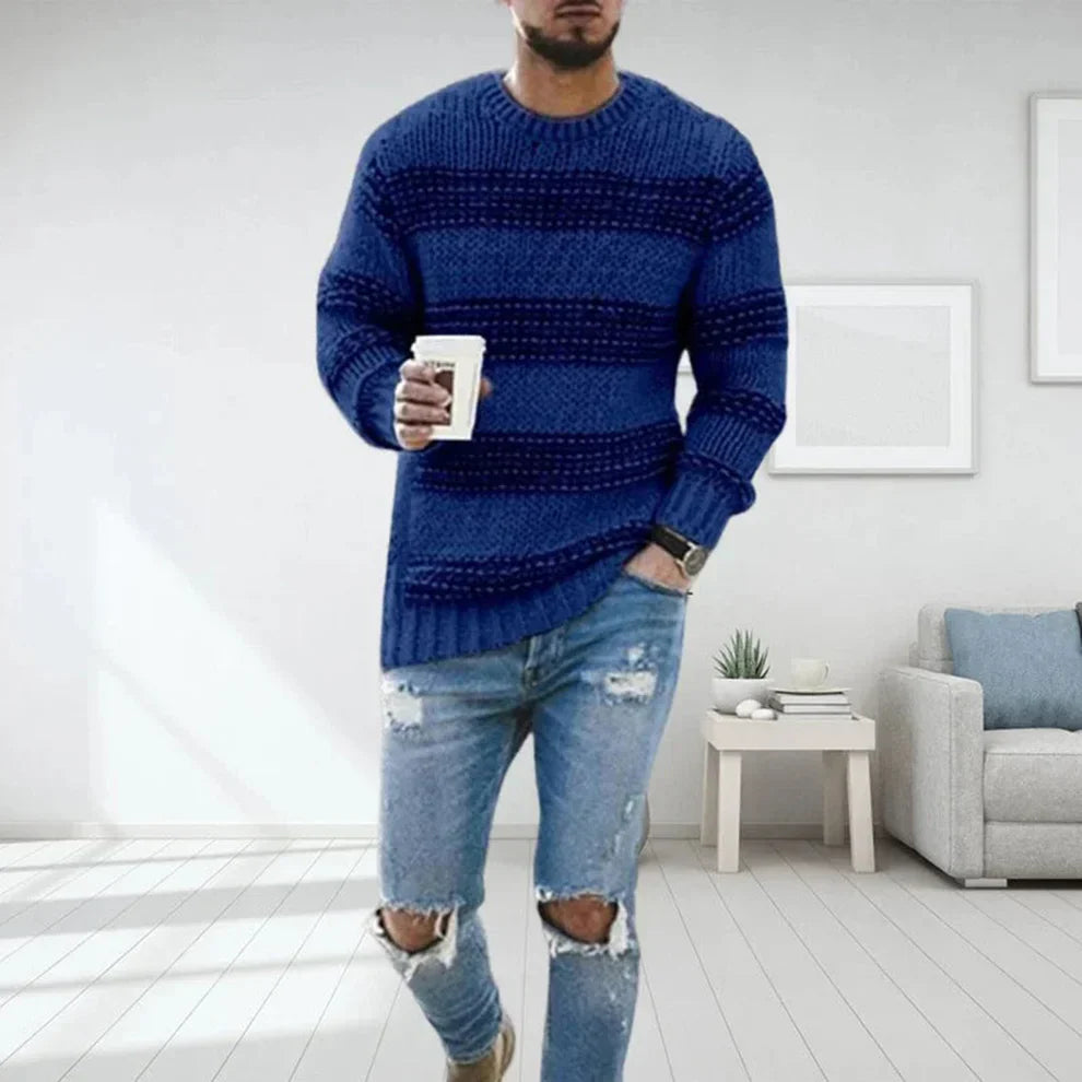 Carlo Herren Pullover Weich Strick