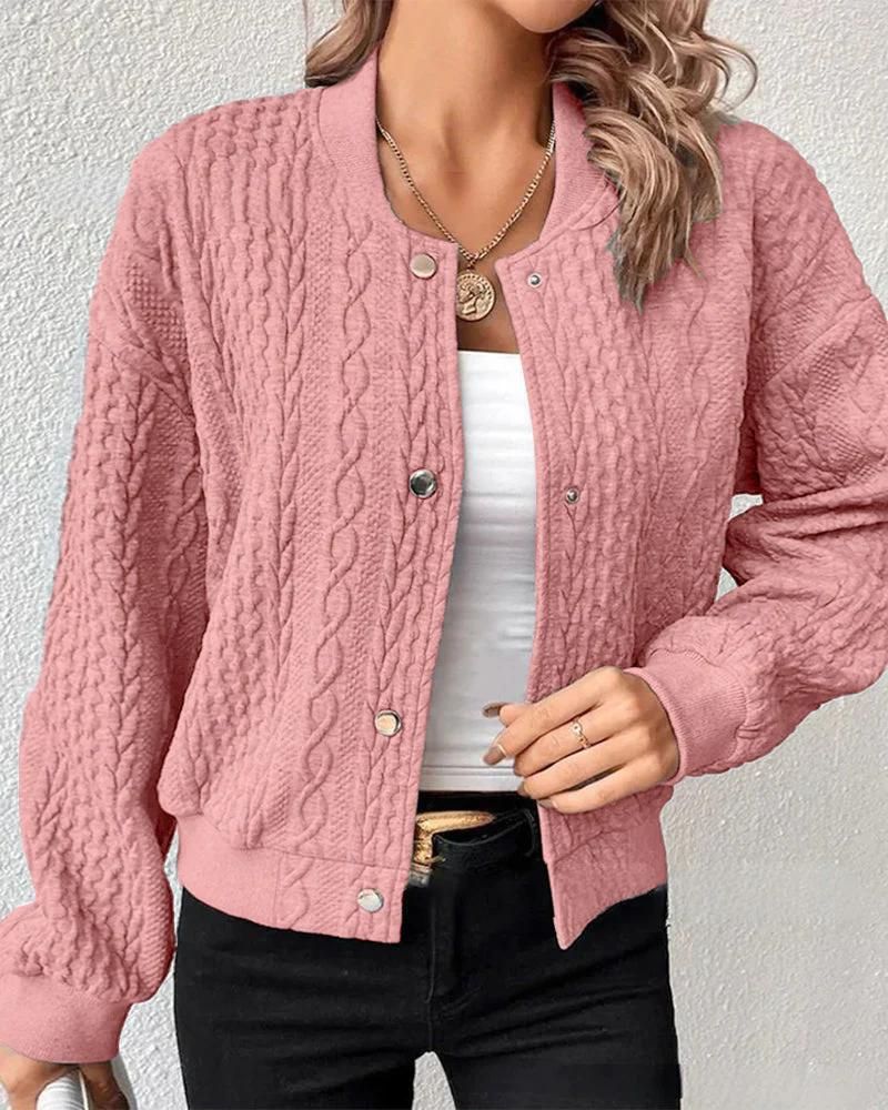 Modischer Cardigan Damen Knöpfe