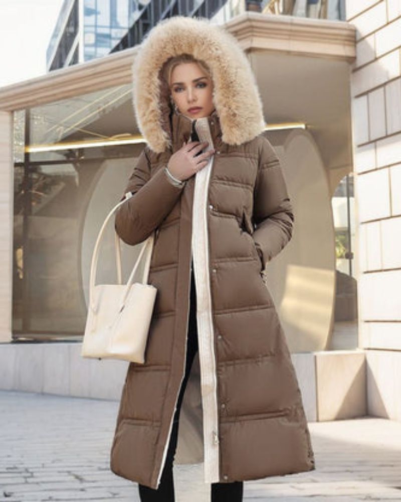 Frauen Winterjacke Warm Isoliert Damen