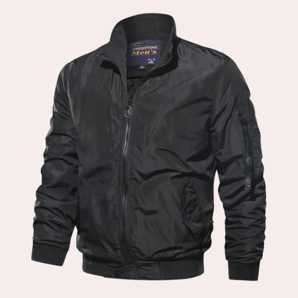 Herren Bomberjacke Sommer Winddicht