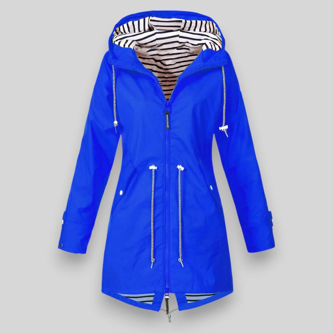 Damen Regenjacke Wasserdicht Elegant Style
