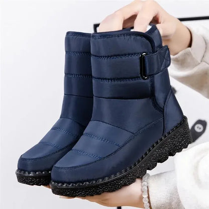 Damen Winterstiefel Wasserdicht Rutschfest Große Größen