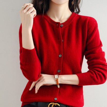 Strickjacke Damen Modern Elegant