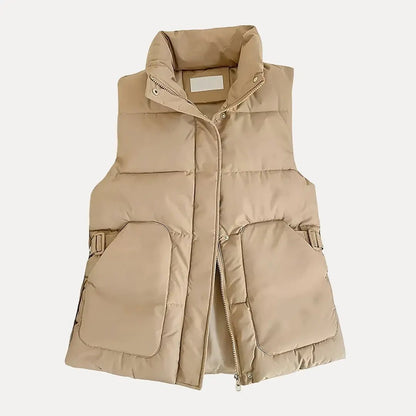 Daunenweste Damen Warm Baumwolle