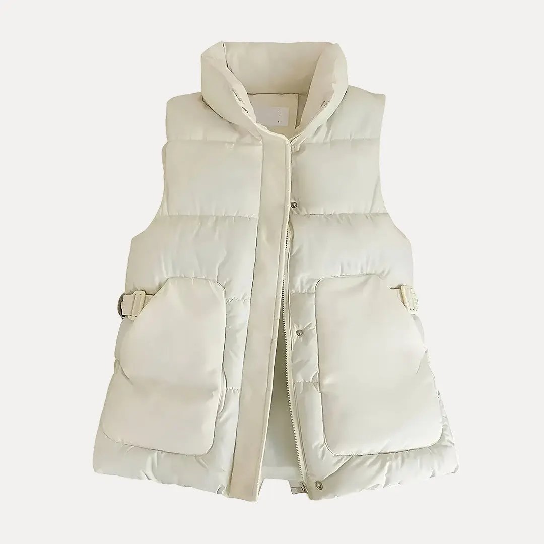 Daunenweste Damen Warm Baumwolle