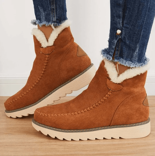Bequeme Damen Winterstiefel Warm & Gemütlich
