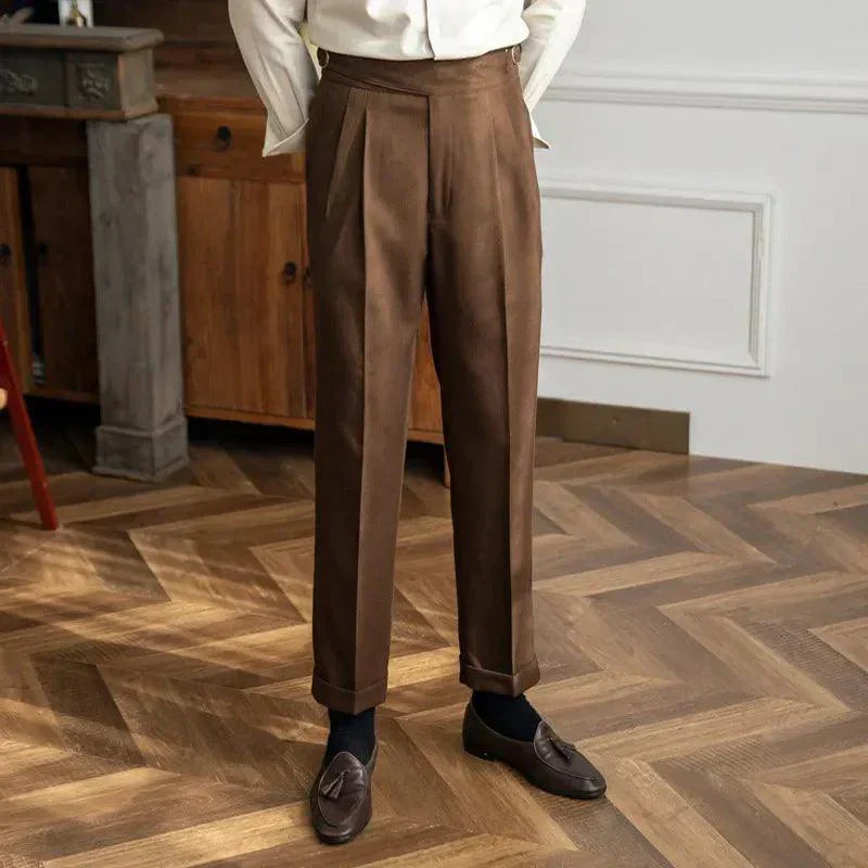 Bequeme Herrenhose Mit Verstellbarer Taille