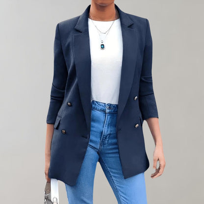 Elegante Damenjacke Lang Modisch
