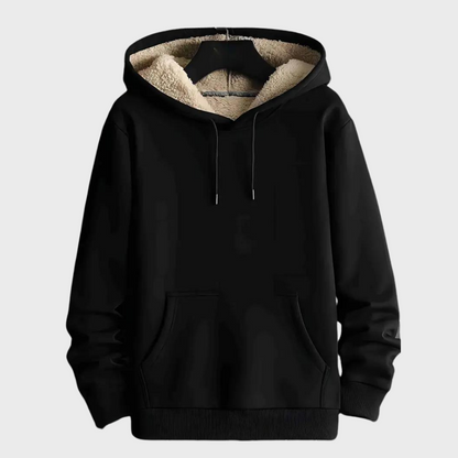 Bequemer Fleece-Hoodie Herren Warm Douillet
