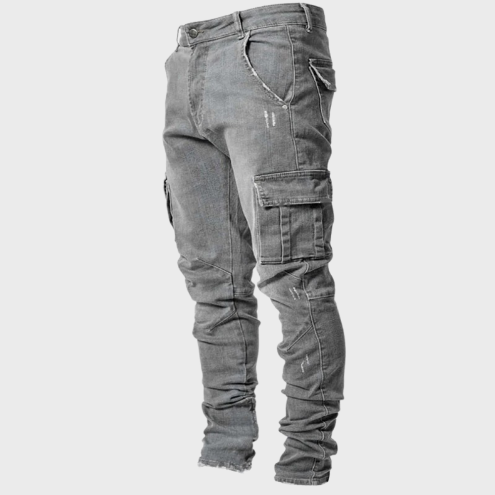 Bequeme Herren Jeans Stretch Freizeit Hose