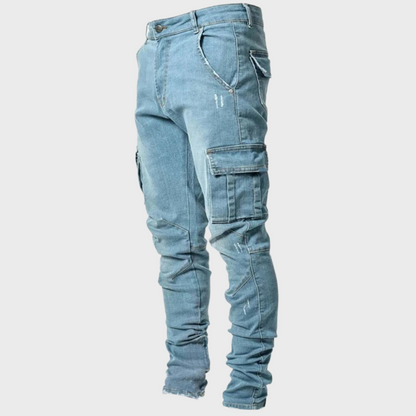 Bequeme Herren Jeans Stretch Freizeit Hose