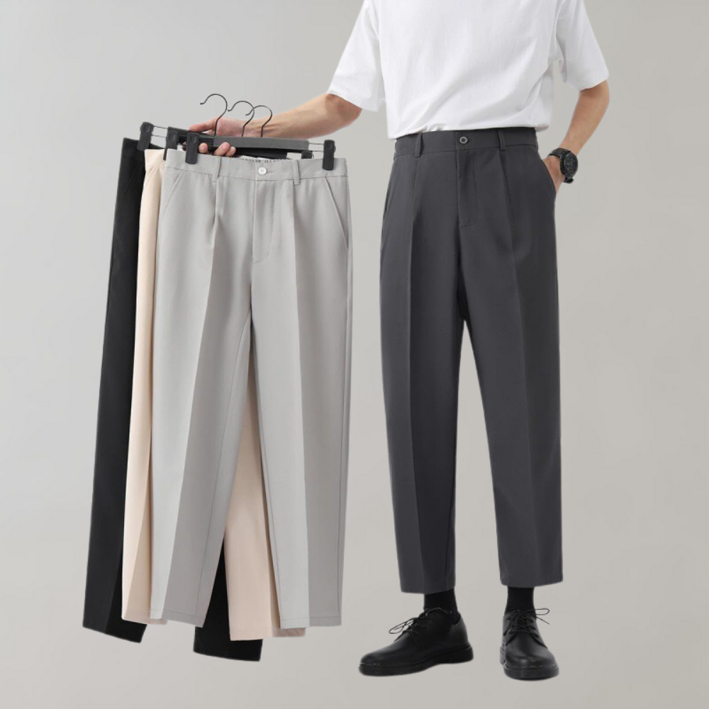Moderne Herrenhose Chinostil Slimfit - IdealeKleiden