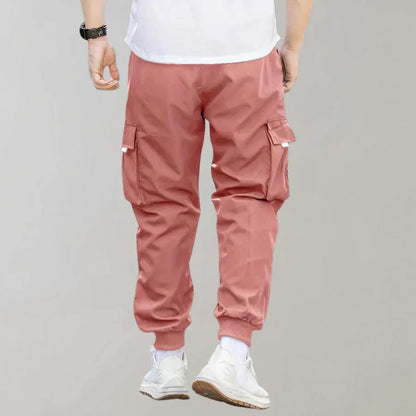 Stylische Sports-Hose mit Kordelzug und Taschen - IdealeKleiden