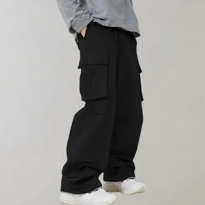 Modische Herrenhose Gerades Bein Cargo Stil