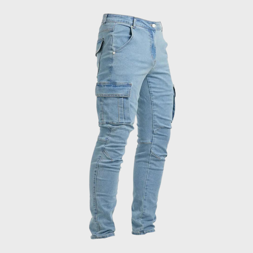 Herren Cargohose Bequem Sportlich