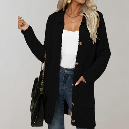 Damen Cardigan Bequem Elegantes Design