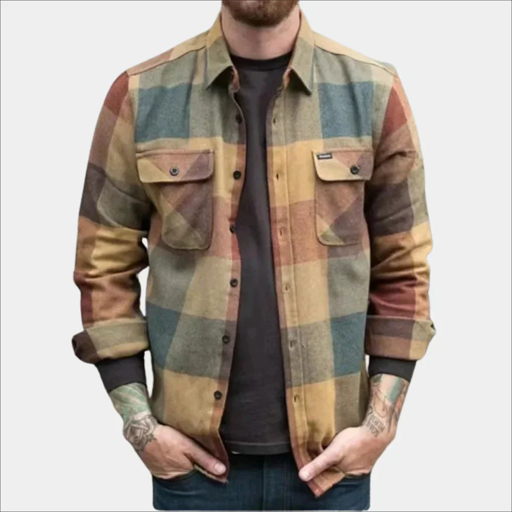 Laurin - Bequemes Herrenshirt Warm & Komfortabel - IdealeKleiden